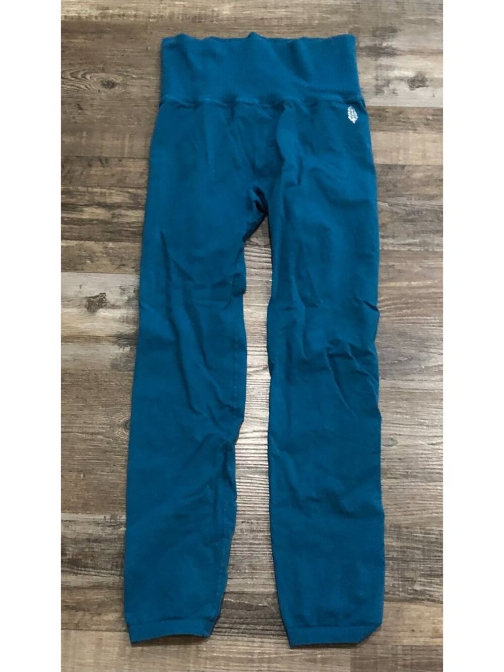 Free People Movement Womens Medium Blue Seamless Athlteic Leggings